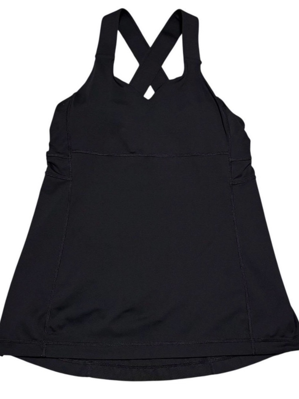 lululemon athletica Black Cross-Back Performance Tank